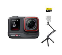 Insta360 Ace Pro Kit de créateur - Caméra d'action étanche conçue avec Leica, capteur de 1/1,3", réduction du Bruit par l'IA pour Une qualité d'image inégalée, 4K 120ips, écran Rabattable 2,4"