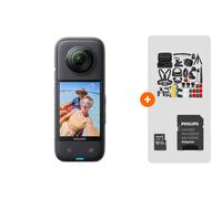 Insta360 - Caméra X3 + Kit accessoires + Carte 64Go