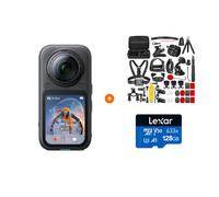 Insta360 - Caméra X6 Standard Noir + Carte 128Go + Kit accessoires OFFERTS