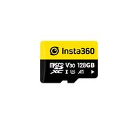 Insta360 Carte mémoire microSD UHS-III V30 pour caméras d'action One X/One X2/X3/X4, One R/One RS, Ace Pro et Sphere 128 Go