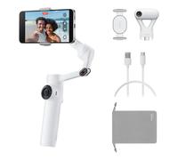 Insta360 Flow 2 AI Tracker Bundle Stabilisateur de caméra de smartphone Blanc