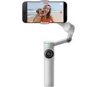 Insta360 Flow 2 Pro Gris - Stabilisateur de smartphone alimenté par l'IA, cardan de suivi automatique du téléphone, suivi de plus de 200 applications avec Apple DockKit, stabilisation à 3 axes,