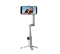 Insta360 Flow - Stabilisateur pour Smartphone avec Suivi alimenté par l'IA, stabilisation à 3 Axes, trépied et Perche à Selfie intégrés, Pliable et Portable, vidéos pour réseaux Sociaux, Gris Pierre