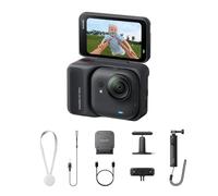 Insta360 GO Ultra Midnight Black Creator Bundle avec Mini trépied 2 en 1 2.0, Support à dégagement Rapide et Support pivotant