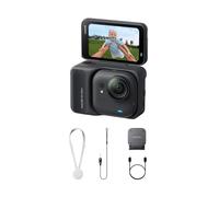 Insta360 GO Ultra Noir Minuit - Caméra 4K Mains Libres Ultra-légère et Portable, stabilisation FlowState, Performance de Pointe en Basse lumière, étanche à 10 m, 200 Min d'autonomie