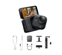 Insta360 GO Ultra Pack on-The-Go - Caméra Vlog 4K Mains Libres | Appareil photo vidéo POV compact, caméra d'action magnétique portable, pour vlog, sport, vélo, running, POV animaux