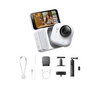 Insta360 GO Ultra Pack on-The-Go - Petite 4K caméra vlog, Mains Libres, caméra POV, capteur 1/1.28", 53 g légère, Champ de Vision 156°, 200 Min d'autonomie, Action cam Portable pour Le Sport