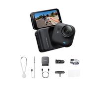 Insta360 GO Ultra Pack Running Noir Minuit - Caméra Vlog 4K Mains Libres | Appareil photo vidéo POV compact, caméra d'action magnétique portable, pour vlog, sport, vélo, running, POV animaux