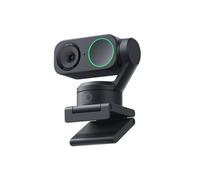 Insta360 Link 2 Pack Standard webcam 4K pour PC/Mac avec capteur 1/2 pouce, suivi IA, HDR, microphone anti-bruit IA et contrôle gestuel, compatible Zoom