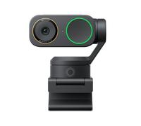 Insta360 Link 2 Pro Noir Webcam 4K IA Webcam 4K noire avec capteur 1/1,3", gimbal 2 axes, suivi par IA, autofocus, double microphone et outils avancés