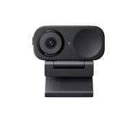 Insta360 Link 2C Pack Standard Noir Graphite-Webcam 4K pour PC/Mac, capteur 1/2", Cadrage Auto, HDR, Micro à réduction de Bruit par l'IA, Contrôle Gestuel, Streaming