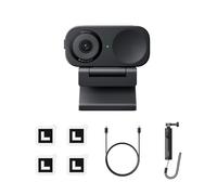 Insta360 Link 2C Pack trépied 2.0 - Webcam 4K pour PC/Mac | Caméra PC, capteur 1/1,3”, suivi IA, réduction de bruit, contrôle gestuel, pour streaming, jeux, Zoom, Teams, Twitch