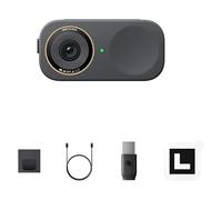 Insta360 Link 2C Pro, Webcam 4K PC Mac, Cadrage Auto, capteur 1/1,3", micros directionnels, réduction de Bruit, Basse lumière, Compatible Stream Deck, Zoom, Teams