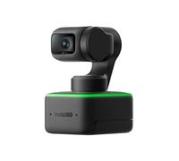 Insta360 Link - Webcam PTZ 4K avec capteur 1/2", suivi de l'IA, contrôle gestuel, HDR, microphones avec réduction du bruit, modes spéciaux, pour ordinateur portable, caméra vidéo pour vidéoconférence,