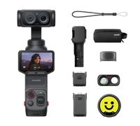 Insta360 Luna Ultra Creator Bundle Caméra modulaire avec capteur de 1", vidéo I-Log 10bit, Photos de 37 MP avec Raw, stabilisation 6 Axes, Wi-FI 6, Audio Hi-FI