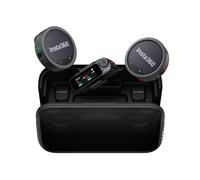Insta360 Mic Pro 2 TX + 1 RX Micro Sans Fil Système audio sans fil avec 2 émetteurs, 1 récepteur, enregistrement interne 32 bits float, réduction du
