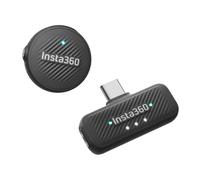 Insta360 Microphone Air, émetteur + récepteur, Compact, Audio de Haute qualité, réduction du Bruit, conçu pour Ace Pro 2, Flow 2 Pro, Flow Pro, Flow, X5