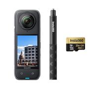 Insta360 Pack Construction X4 - Caméra 360° pour la Construction, vidéo HDR à 360° en 8K à 30 IPS, Photo de 72 MP, Timelapse en 11K, Compatible avec DroneDeploy, OpenSpace, Cupix, Oculo