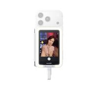 Insta360 Snap Écran Selfie avec lumière - Écran Selfie magnétique 4K pour Selfies et Vlogs, Compatible iPhone et Android, éclairage réglable, contrôle Tactile, Connexion instantanée Filaire