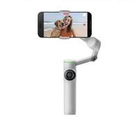 Insta360 Stabilisateur smartphone Flow 2 AI Tracker Bundle – Stabilisation 3 axes Blanc