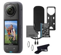 Insta360 X4 8K 360 Caméra d'action étanche, 8K 360, stabilisation, écran Tactile, édition AI, Diffusion en Direct, Webcam, contrôle Vocal, Noir