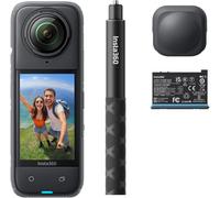 Pack de Démarrage Insta360 X4 Air - Caméra 360° 8K ultra-légère 165g, perche à selfie invisible, objectifs interchangeables, capture puis cadrage, pare-vent intégré, stabilisation FlowState, applicati