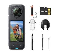 Insta360 X4 Pack plongée Invisible - Caméra d'action 360° 8K étanche, vidéo Grand Angle 4K, Perche à Selfie Invisible, protège-objectifs Amovibles, 135 Min d'autonomie, édition IA, stabilisation