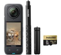 Insta360 X4 Pack Visite virtuelle - Photo HDR à 360º de 72 MP, protège-objectifs Standard, Batterie 2290 mAh, Compatible avec Zillow, Floorfy, Realsee, Kuula, 3DVista, GoThru, OpenSpace, DroneDeploy