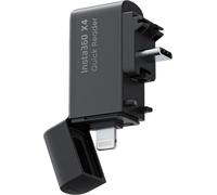 Insta360 X4 Quick Reader lecteur de carte mémoire USB-Type C/Lightning Noir