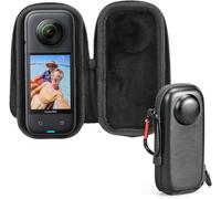 Insta360 X4 Storage Bag with Wrist Strap,Insta360 X4 Protective Case,Hard Travel Case for Insta360 X4 Accessories Protective Lens Cover,Black,Pragmatic