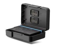 Insta360 X5 Batterie de chargement avec écran LED, boîtier de charge rapide 27 W, fonction de charge bidirectionnelle, avec emplacements pour cartes SD Misro (batterie)