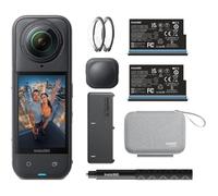 Insta360 X5 Bundle Edition - Caméra de sport 360° - 8K - WiFi et Bluetooth - FlowState - Etanche - 185mn d'autonomie