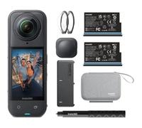 Insta360 X5 Bundle Edition - Caméra de sport 360° - 8K - WiFi et Bluetooth - FlowState - Etanche - 185mn d'autonomie