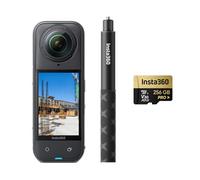 Insta360 X5 Pack Construction - Caméra 360° pour la Construction, vidéo HDR à 360° en 8K à 30 IPS, Photo de 72 MP, Timelapse en 11K, Compatible avec OpenSpace, Cupix, FARO Sphere XG, Reconstruct