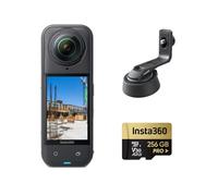 Insta360 X5 Pack Construction - Caméra 360° pour la Construction, vidéo HDR à 360° en 8K à 30 IPS, Photo de 72 MP, Timelapse en 11K, Compatible avec OpenSpace, Cupix, FARO Sphere XG, Reconstruct