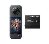 Insta360 X5 Pack Flexicare - Caméra 360 8K, Double Capteur 1/1,28" | Camera vlog, qualité premium jour et nuit, objectifs robustes & remplaçables, étanche, pour vlog, moto, sport, voyage