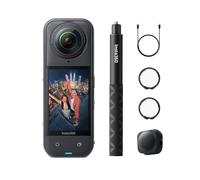 Insta360 X5 Pack protège-objectifs - Caméra 360 8K, Double Capteur 1/1,28" | Camera vlog, qualité premium jour et nuit, objectifs robustes & remplaçables, étanche, pour vlog, moto, sport, voyage