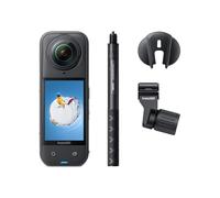 Insta360 X5 Pack Ski - Caméra 360 8K, Double Capteur 1/1,28" | Camera vlog, qualité premium jour et nuit, objectifs robustes & remplaçables, étanche, pour vlog, moto, sport, voyage