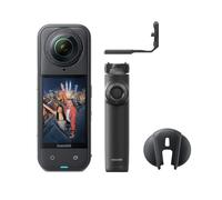 Insta360 X5 Pack vlog - Caméra 360 8K, Double Capteur 1/1,28" | Camera vlog, qualité premium jour et nuit, objectifs robustes & remplaçables, étanche, pour vlog, moto, sport, voyage
