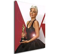 Instabuy Poster - Oscar 2019 - Fashion on The Red Carpet - Lady Gaga with Oscar Manifesto 70x50