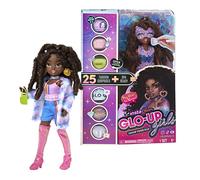 InstaGlam Glo Up Girls Kenzie Fashion Doll With 25 fashion Surprises and accessories. Collectable Doll for kids Age 6+ 10 inch scale doll Unboxing toy
