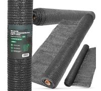 Instalguru Brise Vue Occultant 1,2m x 10m Filet d'Ombrage Jardin Balcon Rambardes Terrasse Paravent Clôture Rouleau Tissu Protection Rayons UV 55% Résistant Déchirures Vent Renforcé