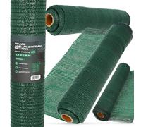 Instalguru Brise Vue Occultant 1,2m x 25m Filet d'Ombrage Jardin Balcon Rambardes Terrasse Paravent Clôture Rouleau Tissu Protection Rayons UV 55% Résistant Déchirures Vent Renforcé