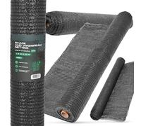 Instalguru Brise Vue Occultant 1,5m x 10m Filet d'Ombrage Jardin Balcon Rambardes Terrasse Paravent Clôture Rouleau Tissu Protection Rayons UV 90% Résistant Déchirures Vent Renforcé