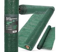 Instalguru Brise Vue Occultant 1m x 10m Filet d'Ombrage Jardin Balcon Rambardes Terrasse Paravent Clôture Rouleau Tissu Protection Rayons UV 55% Résistant Déchirures Vent Renforcé