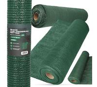 Instalguru Brise Vue Occultant 1m x 50m Filet d'Ombrage Jardin Balcon Rambardes Terrasse Paravent Clôture Rouleau Tissu Protection Rayons UV 90% Résistant Déchirures Vent Renforcé