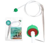 Instalguru Goutteur Auto-Régulant 8 l/h Émetteur Irrigation Goutte À Goutte Micro-Drip Tuyau Arrosage Jardin Serre Kit Connecteur Eau Économiseur Débit Constant Plante