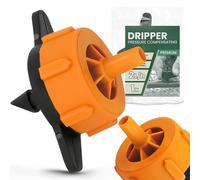 Instalguru Goutteur Auto-Régulant Émetteur 2l/h 3/4 mm Arrosage Jardin Micro-Irrigation Système Goutte à Goutte Micro-Drip Régulateur Pression Agriculture Serre Tuyau Arrosage