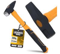 Instalguru Marteau Schlosser 200 G Manche Fibre De Verre Ergonomique Marteau Atelier Acier Trempé Professionnel Plombier Artisan Durable Antivibrations Polyvalent