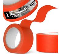 Instalguru Ruban Adhésif Armé Réparation 48 mm 10 m Orange Toile Renforcée Gaffer Tape Étanchéité Résistant Eau UV Ultra Solide Bricolage Chantier Industrie